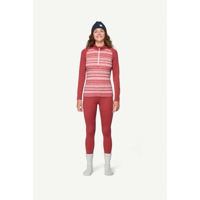 Devold Signature Merino 230 Zip Wmn červená