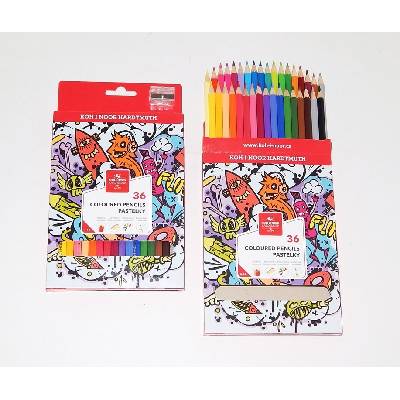Koh i Noor pastelky 3555 36 Teenage dlouhé