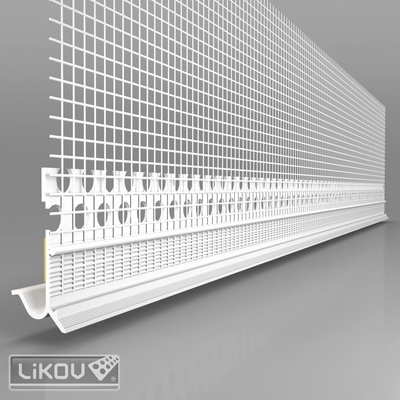 Likov lišta LE-G okapnicová so sieťkou 2,5 m (135.0525) 1 ks