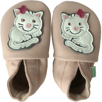 Hopi Hop kožené capáčky Barefoot Kočička Bibi