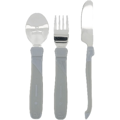 Детски прибори Twistshake Неръждаема стомана 12+ м Pastel Gr (7350083122148)