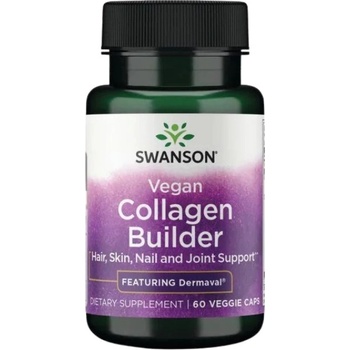 Image 1 of Swanson Vegan Collagen Builder | Featuring Dermaval [60 капсули]