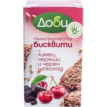 Бисквити с лимец, череши и черен шоколад Доби 150гр