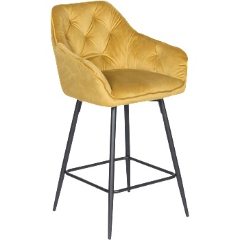 Carmen Бар стол lazio - жълт