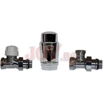 Image 1 of THS Thermostyle Радиаторен сет cayman-3 chrome ths 1/2 прав