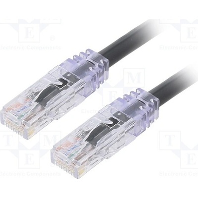 Panduit UTP6AX0.5MBL Patch U/UTP Kat: 6a RJ45 vidlice z obou stran drát
