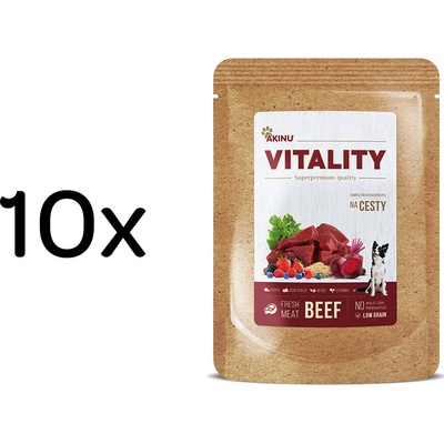 Akinu Vitality Hovězí 10 x 150 g