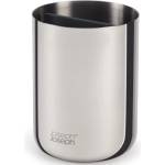 Joseph Joseph Чаша за четка за зъби EASYSTORE LUXE 70580, сребърен, неръждаема стомана, Joseph Joseph (JS70580)