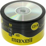 Maxell Cd-r80 maxell, 700mb, 52x, 50 бр (2315542-ml-dc-cdr80-50)