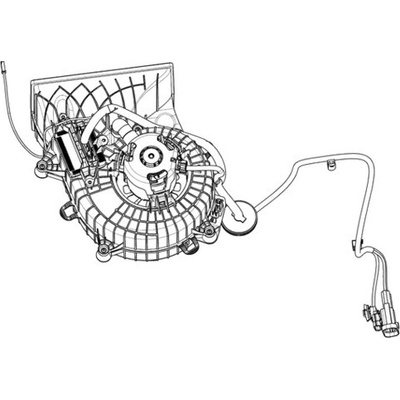 Ventilátor, pohonná batéria MAHLE ORIGINAL CFB 1 000P (CFB1000P)