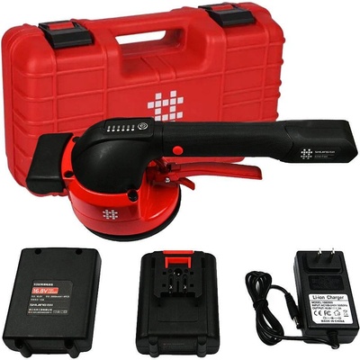 SHIJING Виброчук за плочки 123 мм, shijing 9390, 16v, до 100 кг, в куфар (uni-01012335)