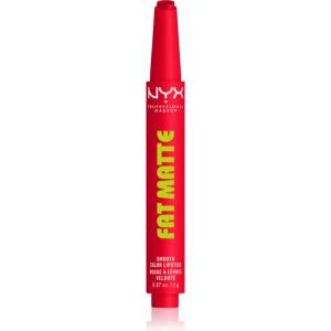 NYX Cosmetics Fat Matte балсам за устни с матиращ ефект Fuzzy Flame 2 гр