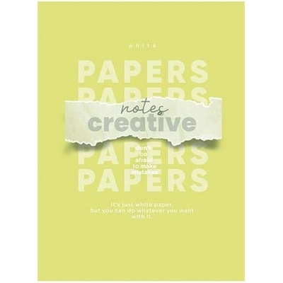 Shkolyaryk Zošit A4 linajkový Notes Creative mix