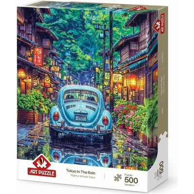 ART Tokio v daždi 500 dielov