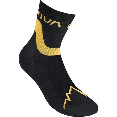 La Sportiva Snowrun Socks Black/Yellow