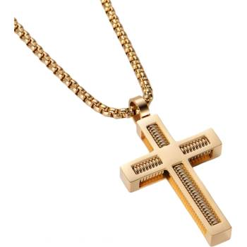 HARAHU Колие TW-34104 Cross - Златна KP34104 (TW-34104)