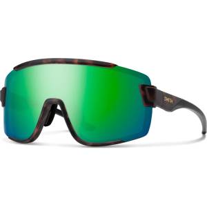 Smith Optics Очила за колоездене Smith Wildcat ChromaPop Photochromic Mirror S3 + S0 Cycling glasses - Matte Tortoise / Green Mirror + Clear - размер One Size (205-6643-0111)