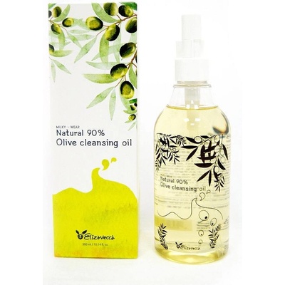 Elizavecca Natural 90% Olive Cleansing Oil odličovací olivový olej 300 ml