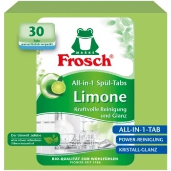 Frosch EKO Tablety do umývačky všetko v 1 Citrón 30 tbl