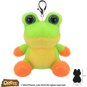 Wild Planet Ключодържател Жаба 9см, Wild Planet (K8182)