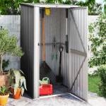 HABA Градинска барака антрацит 118, 5x97x209, 5 см поцинкована стомана (V150901)
