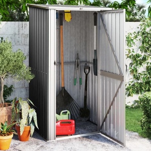 HABA Градинска барака антрацит 118, 5x97x209, 5 см поцинкована стомана (V150901)