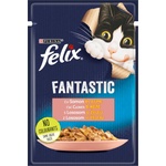 FELIX Fantastic пауч със сьомга в желе - 2.21кг