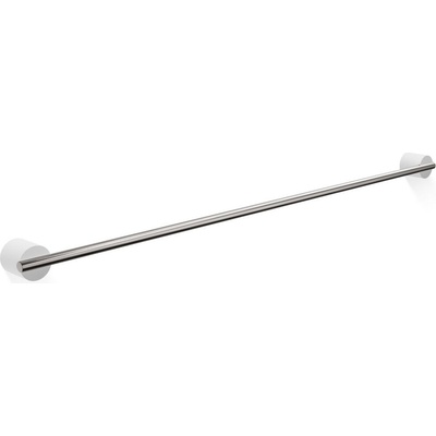 DECOR WALTHER Закачалка на релса за кърпи Stone 80 см матово стоманенобяло (0975355)