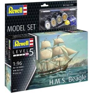 Revell ModelSet кораб 65458 - HMS Beagle (1: 96)