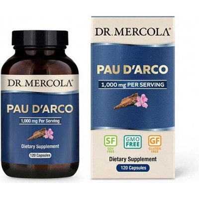 Dr.Mercola Pau d Arco 1000 mg 120 kapslí