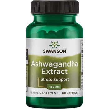 Image 1 of Swanson Ashwagandha Extract 450 mg [60 капсули]