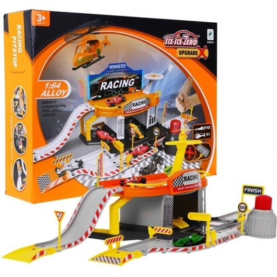 KIK KX7779 Garáž s dráhou a heliportem