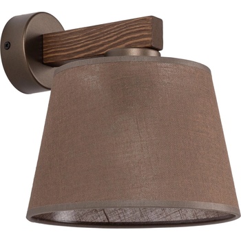 Brilagi - Стенна лампа LATTE 1xE27/15W/230V борова/кафява (BG2492)