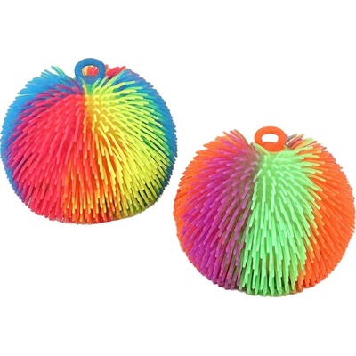 Wiky Mačkací míček duhový 17 cm