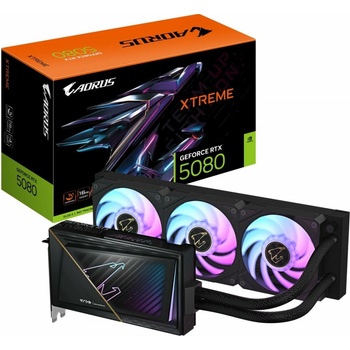 Gigabyte AORUS GeForce RTX 5080 XTREME WATERFORCE 16GB GV-N5080AORUSX W-16GD