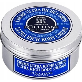 L´Occitane Shea Butter Ultra Rich telový krém 200 ml
