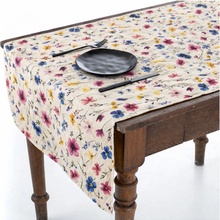 Tom Linen bežec Jarný kvet 80x140v