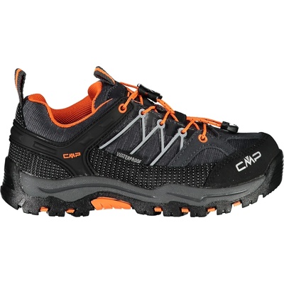 CMP Детски мултиспорт обувки CMP Kid's Rigel Low WP Multisport shoes - Antracite / Flash Orange - размер 34 (EU) (702-3303-1017)