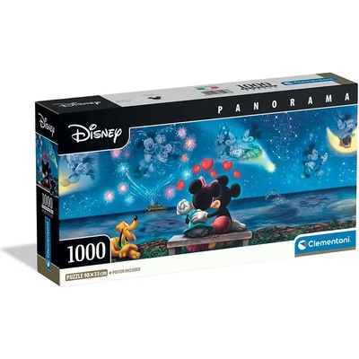 Clementoni Пъзел 1000 части Disney Mickey and Minnie - CLEMENTONI