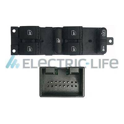 Spínač, zvedací zařízení oken ELECTRIC LIFE ZRVKB76008