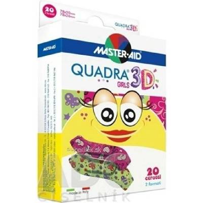 PIETRASANTA PHARMA S.p.A. Quadra 3D GIRLS náplasť pre dievčatá