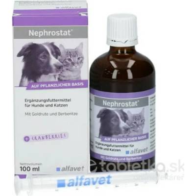 AlfaVet Nephrostat pre psov a mačky 100 ml