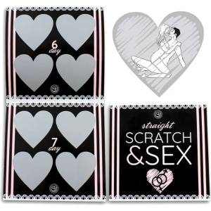 Еротична скреч игра за двойки, 28 пози - Scratch & Sex Straight (D-221860)