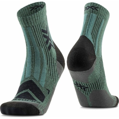 X-Bionic X-Socks Hike Perform Merino Ankle Dark Sage/Black