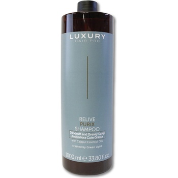 Green Light šampon na lupy a mastnou pokožku Luxury Relive Purix Dandruff And Greasy Scalp Shampoo 1000 ml