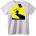 NOONEBRAND Тениска Banana Man - 2XL, White