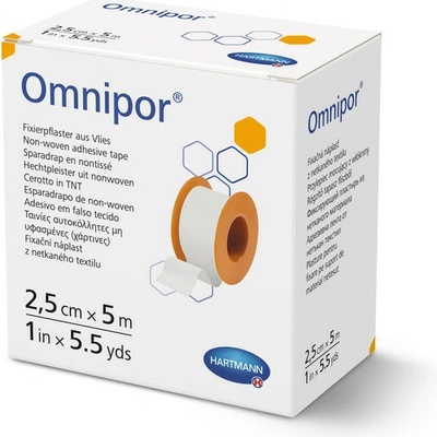 Hartmann Náplast Omnipor - 2,5 cm x 5 m