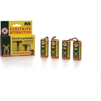 Papírna Moudrý Ecostripe Attractive Klasická mucholapka 4 ks