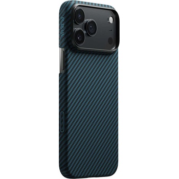 PITAKA Кевларен кейс с MagSafe за iPhone 17 Pro (син) - Pitaka Ultra Slim Case Aramid Fiber 600D (KI1706BP)