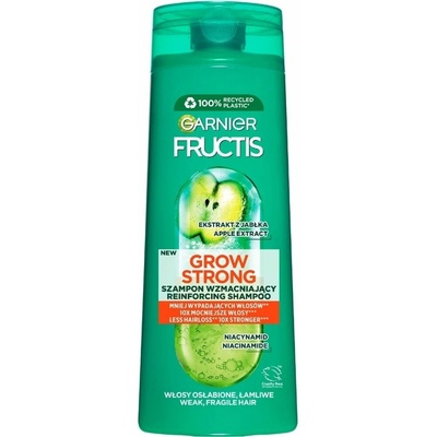 Garnier Fructis Grow Strong posilňujúci šampón na slabé vlasy 400 ml